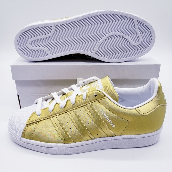 Adidas Superstar Metallic Gold Shell Toes - Picture 4 of 6
